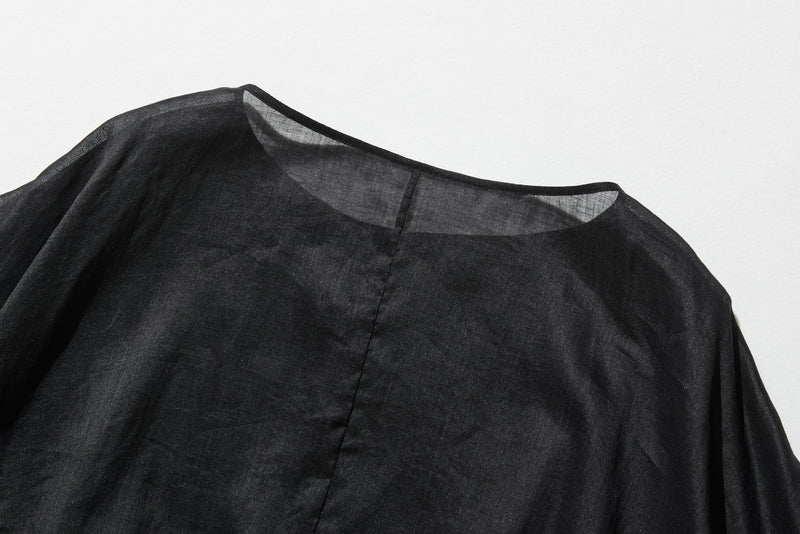 ふんわりエアリーポトップ プルオーバータイプ 麻100％　　250709