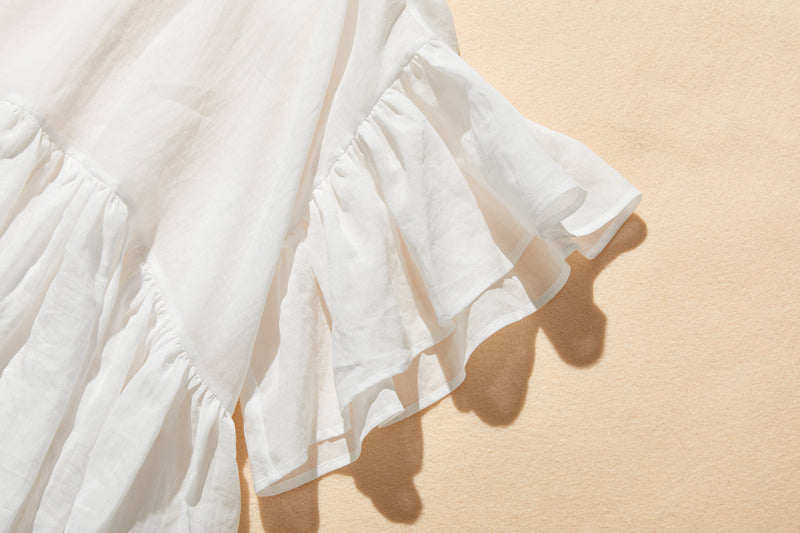 ふんわりエアリーポトップ プルオーバータイプ 麻100％　　250709