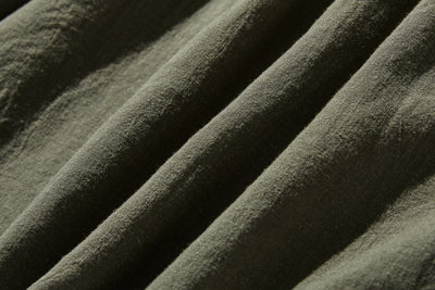 ナチュラルテイストの綿麻シャツブラウス 長袖ブラウス　250420