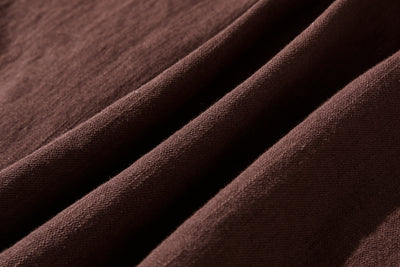 立体タックが美しい コットンリネン ルーズシルエットシャツ 　 250415