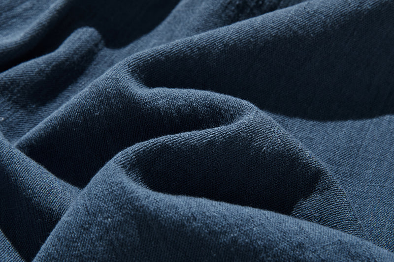 立体タックが美しい コットンリネン ルーズシルエットシャツ 　 250415