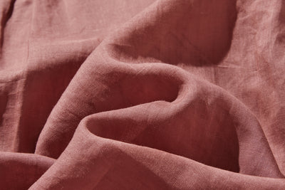 ふんわりAラインが可愛い！ 風通し良く夏らしい麻ブラウス ピンタック入りブラウス　　250422