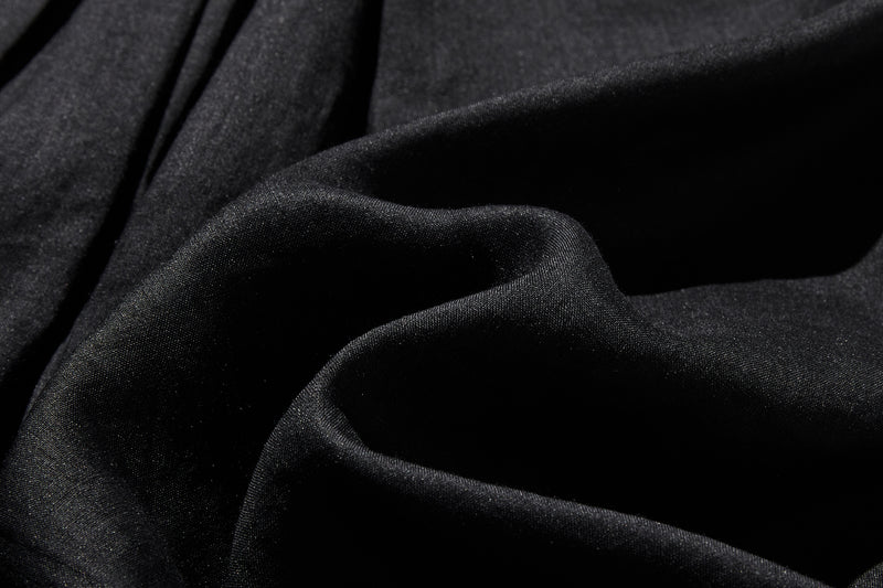 ふんわりAラインが可愛い！ 風通し良く夏らしい麻ブラウス ピンタック入りブラウス　　250422