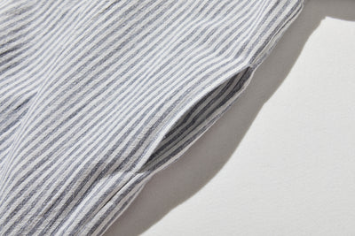 年中着回し可能　ストライプワンピース　コットンリネン 　チュニック 　 250417