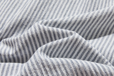 年中着回し可能　ストライプワンピース　コットンリネン 　チュニック 　 250417