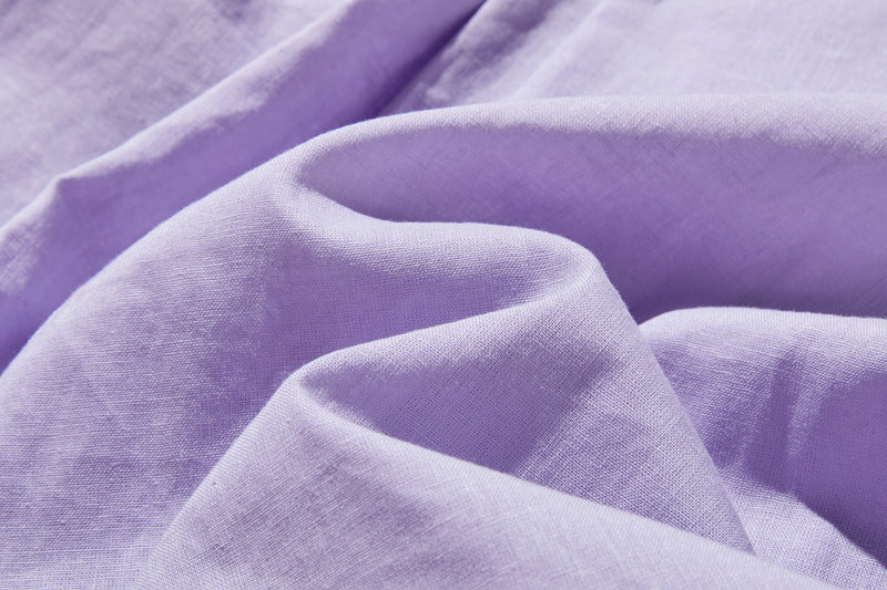 表情を豊かに魅せてくれるピンタック入りブラウス　7分袖　コットンリネン 250425