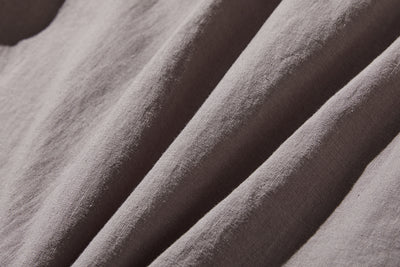 ふんわりアシンメトリー 麻100％カーディガン　長袖ブラウス　　250814