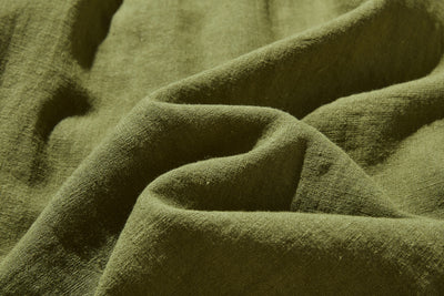 ふんわりアシンメトリー 麻100％カーディガン　長袖ブラウス　　250814