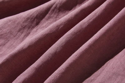 フリルデティールの立体裁断シャツ 　長袖　リネンシャツブラウス　　 250809