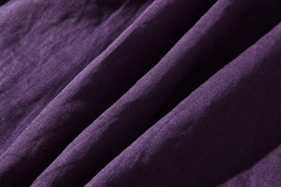 日常に彩りを添えるリネン シャツブラウス　長袖シャツ　リネン100％　　250813