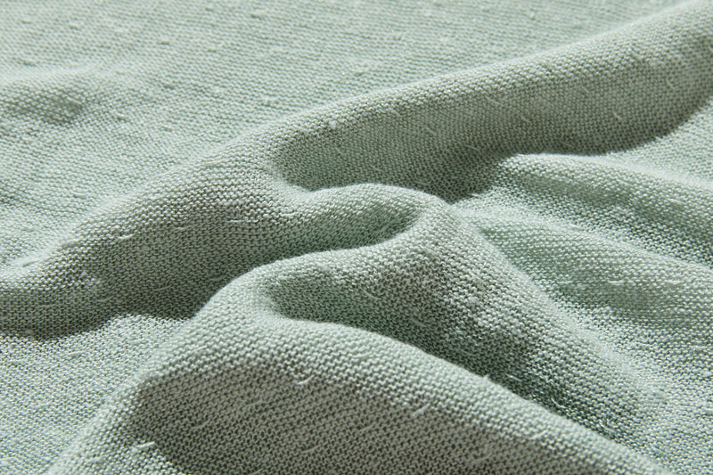 【特別価格】通年快適プルオーバー リネン100％　９分袖リネンニット　250508