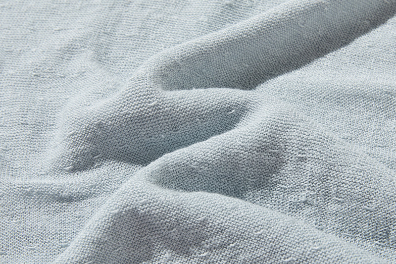 【特別価格】通年快適プルオーバー リネン100％　９分袖リネンニット　250508