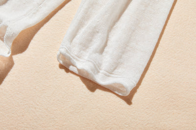 【特別価格】通年快適プルオーバー リネン100％　９分袖リネンニット　250508