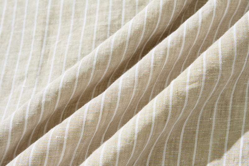 A sophisticated shirt dress made from 100% linen with long sleeves. Product code: 240904 