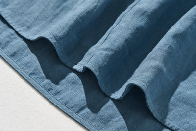 A sophisticated shirt dress made from 100% linen with long sleeves. Product code: 240904 