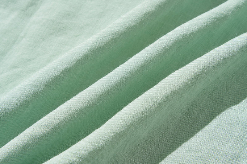 光滑舒適的 3/4 袖亞麻襯衫 240517