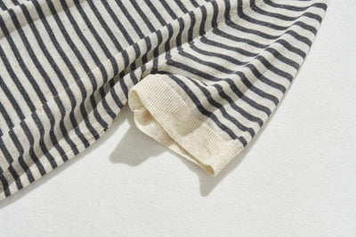 期間內10%折扣★經防紫外線加工，即使在盛夏也倍感舒適！條紋針織 夏季針織 240515