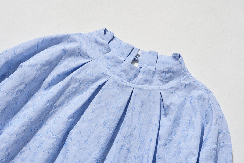 A tucked blouse that&