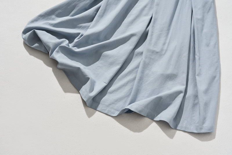 A beautiful skirt with a soft, flowing, and beautiful drape. Cotton linen skirt. Long skirt 210807