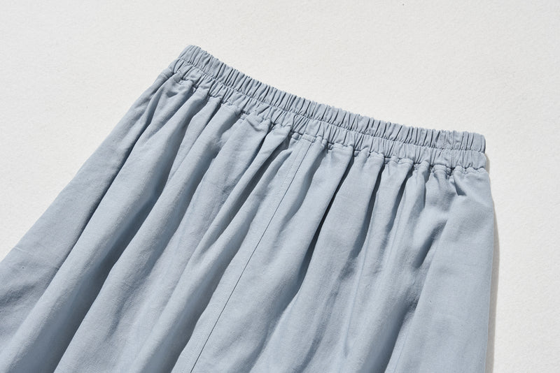 A beautiful skirt with a soft, flowing, and beautiful drape. Cotton linen skirt. Long skirt 210807