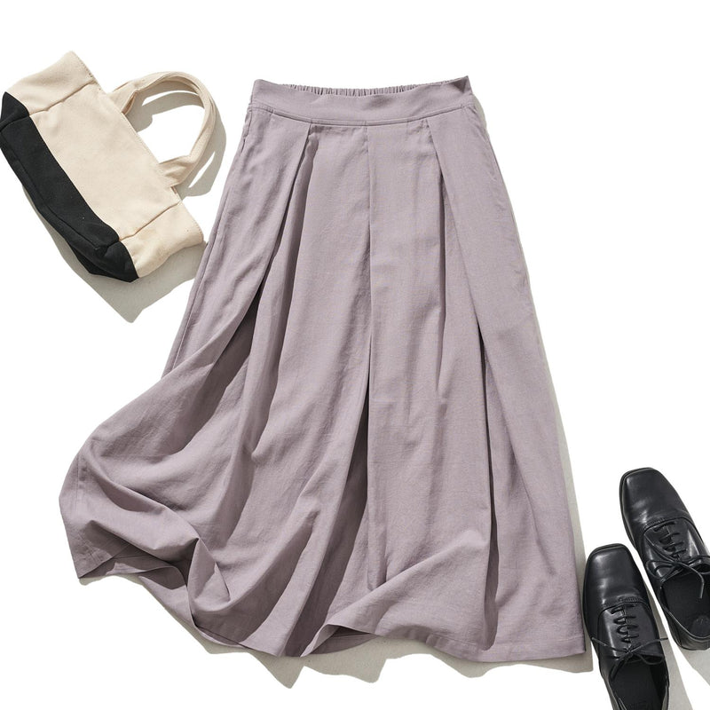 A beautiful skirt with a soft, flowing, and beautiful drape. Cotton linen skirt. Long skirt 210807