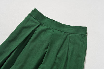 A beautiful skirt with a soft, flowing, and beautiful drape. Cotton linen skirt. Long skirt 210807