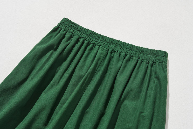 A beautiful skirt with a soft, flowing, and beautiful drape. Cotton linen skirt. Long skirt 210807