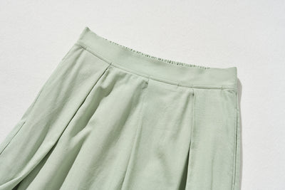 A beautiful skirt with a soft, flowing, and beautiful drape. Cotton linen skirt. Long skirt 210807