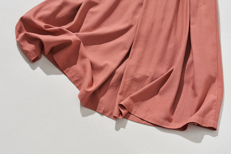 A beautiful skirt with a soft, flowing, and beautiful drape. Cotton linen skirt. Long skirt 210807