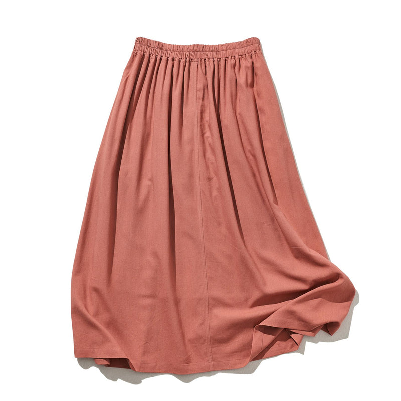A beautiful skirt with a soft, flowing, and beautiful drape. Cotton linen skirt. Long skirt 210807