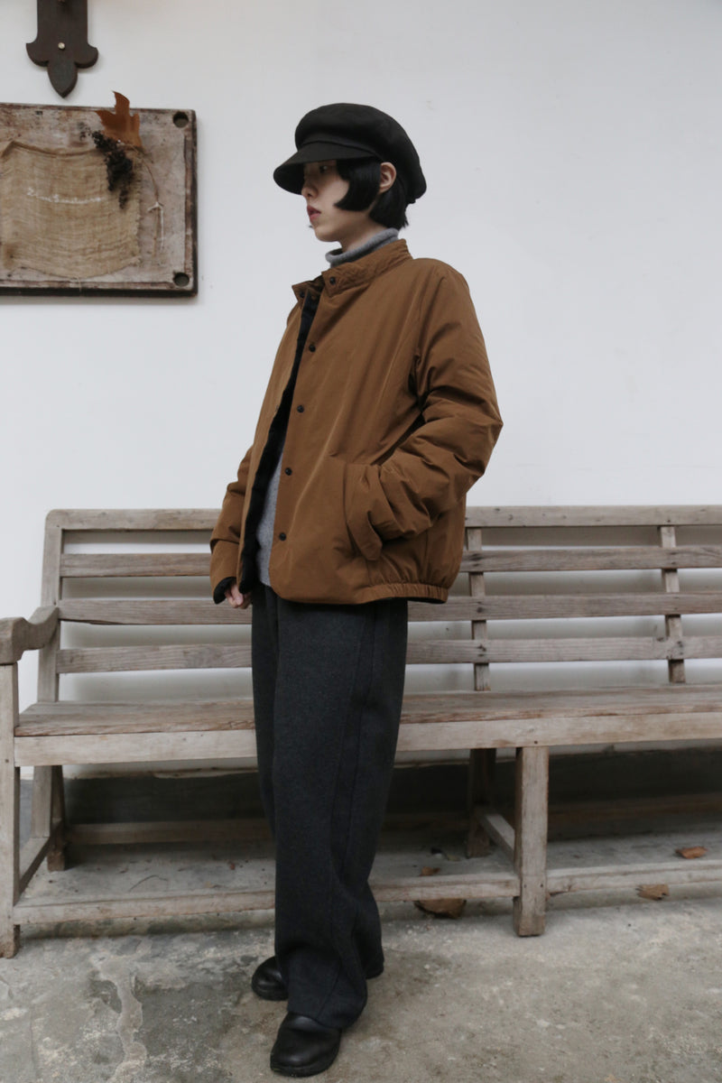 Lightweight and warm reversible down jacket/coat 251107