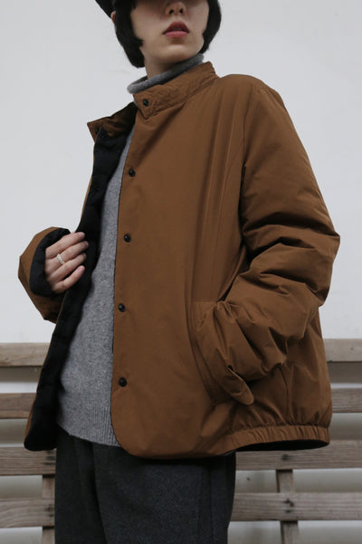 Lightweight and warm reversible down jacket/coat 251107