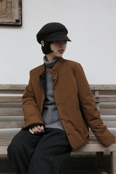 Lightweight and warm reversible down jacket/coat 251107