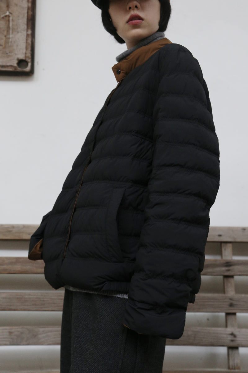 Lightweight and warm reversible down jacket/coat 251107