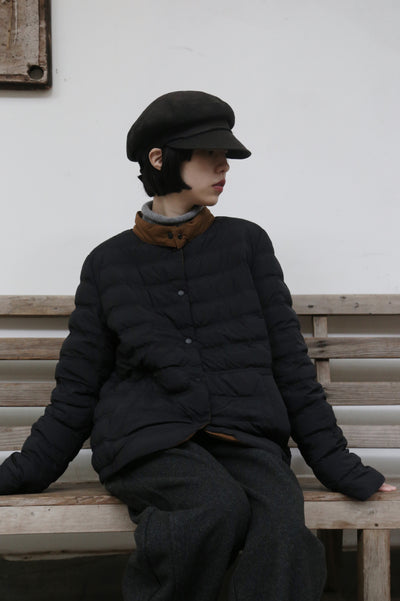 Lightweight and warm reversible down jacket/coat 251107