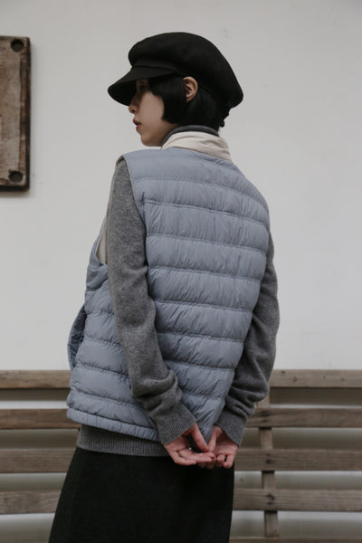 【両面着用できるダウンベスト】寒い季節の必須アイテム！秋冬ダウンベスト　　251109