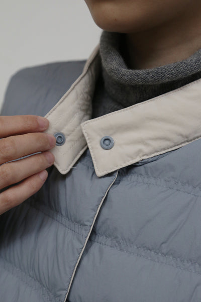 【両面着用できるダウンベスト】寒い季節の必須アイテム！秋冬ダウンベスト　　251109