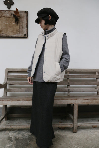 【両面着用できるダウンベスト】寒い季節の必須アイテム！秋冬ダウンベスト　　251109