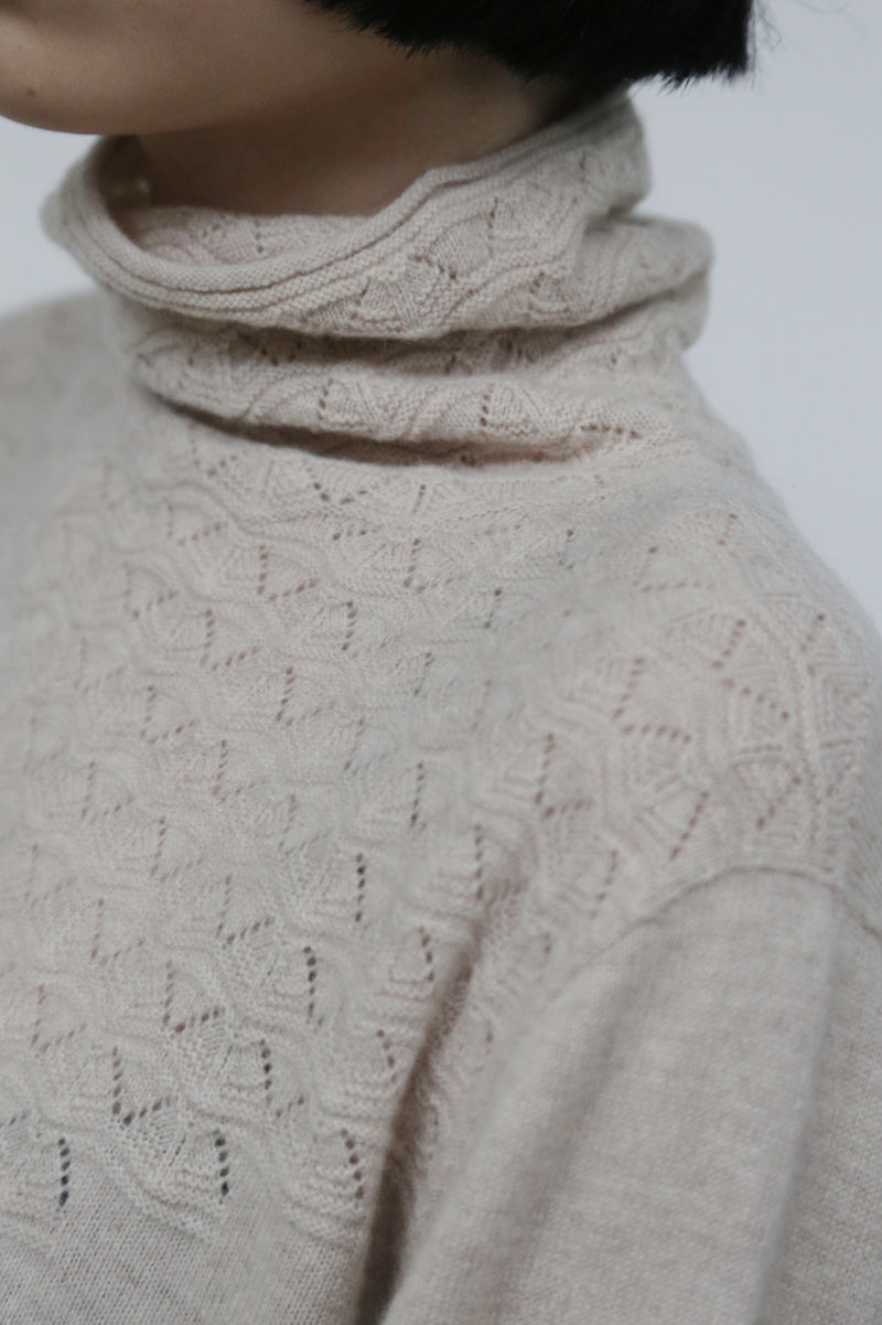 温かさと上質さを兼ね備えた、冬の必須タートルネックニット　ウールニット　セーター　四色　251110