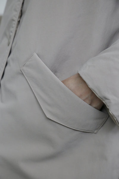 1枚で2つの魅力！ふんわりショールカラー　リバーシブルダウン　ダウンコート　 251108