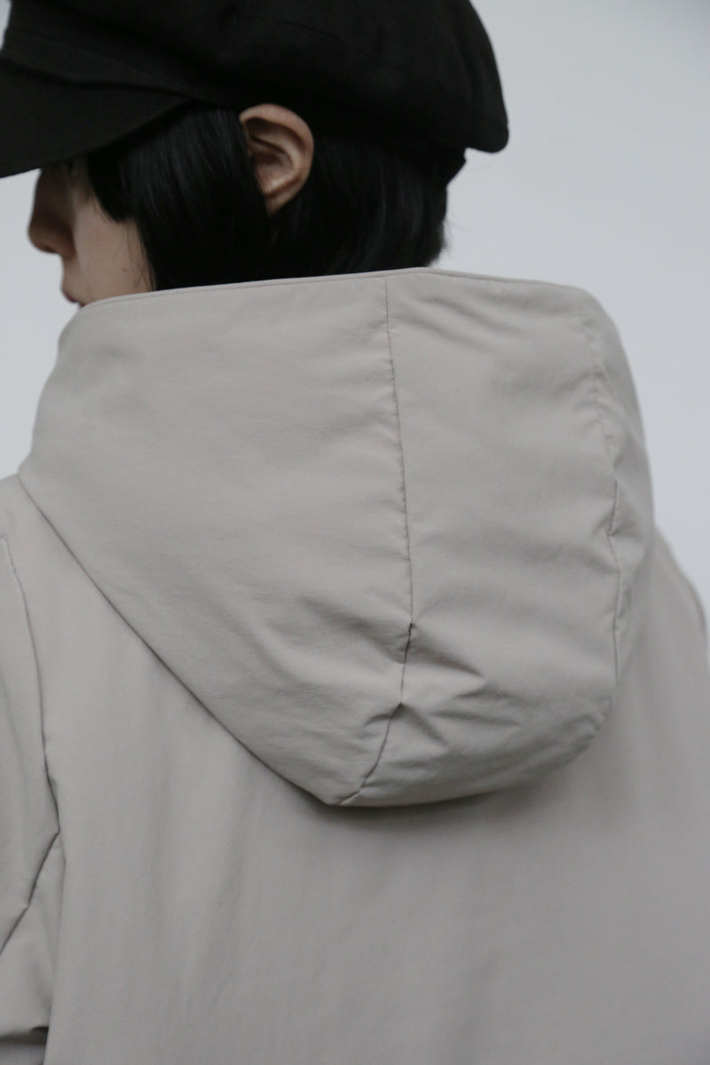 1枚で2つの魅力！ふんわりショールカラー　リバーシブルダウン　ダウンコート　 251108