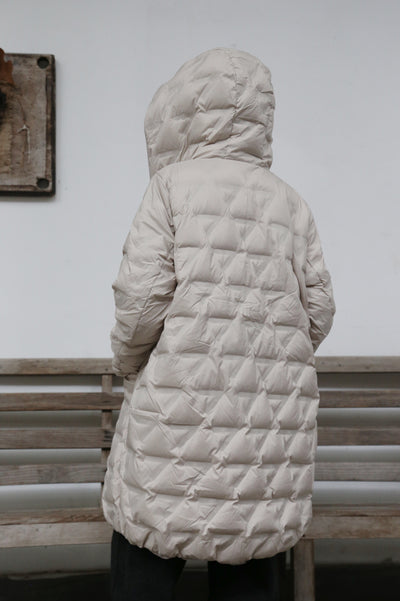 1枚で2つの魅力！ふんわりショールカラー　リバーシブルダウン　ダウンコート　 251108