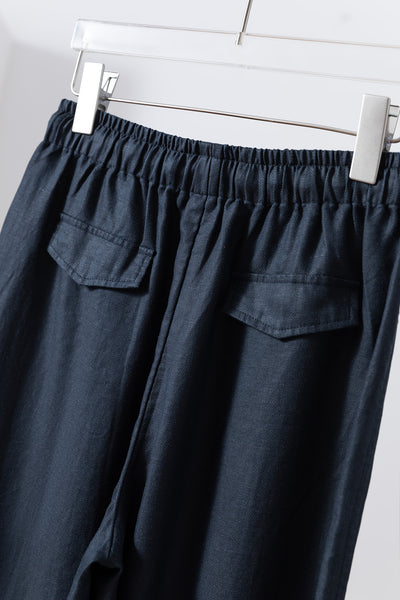 年間を通じて快適に着用できるワイドパンツ　シワになりにくいロングパンツ　　250904