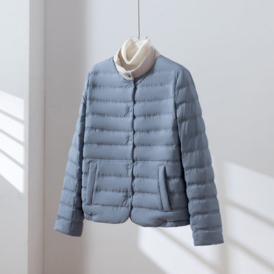 Lightweight and warm reversible down jacket/coat 251107