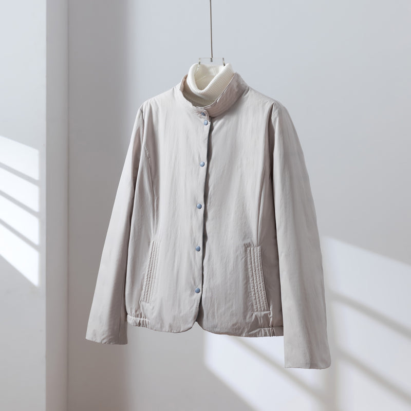 Lightweight and warm reversible down jacket/coat 251107