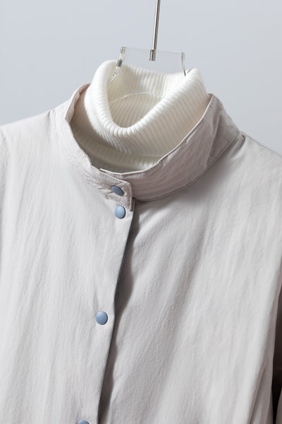 Lightweight and warm reversible down jacket/coat 251107