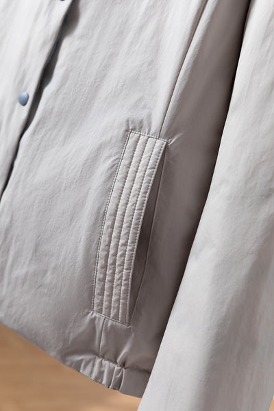 Lightweight and warm reversible down jacket/coat 251107