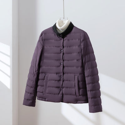 Lightweight and warm reversible down jacket/coat 251107