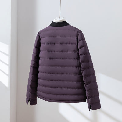 Lightweight and warm reversible down jacket/coat 251107