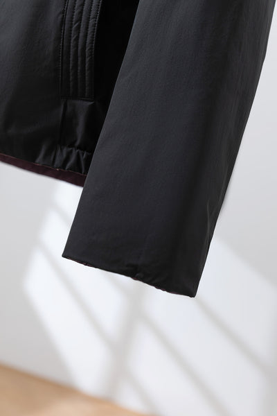 Lightweight and warm reversible down jacket/coat 251107